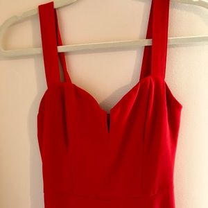 H&M Red Jumpsuit Size 8